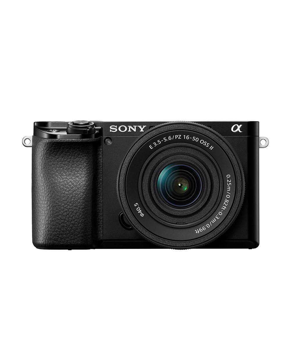 Sony Cámara Alpha 6100 APS-C con Nuevo Lente Zoom 16-50mm Versión 2 con autoenfoque más rápido, Ligero y silencioso