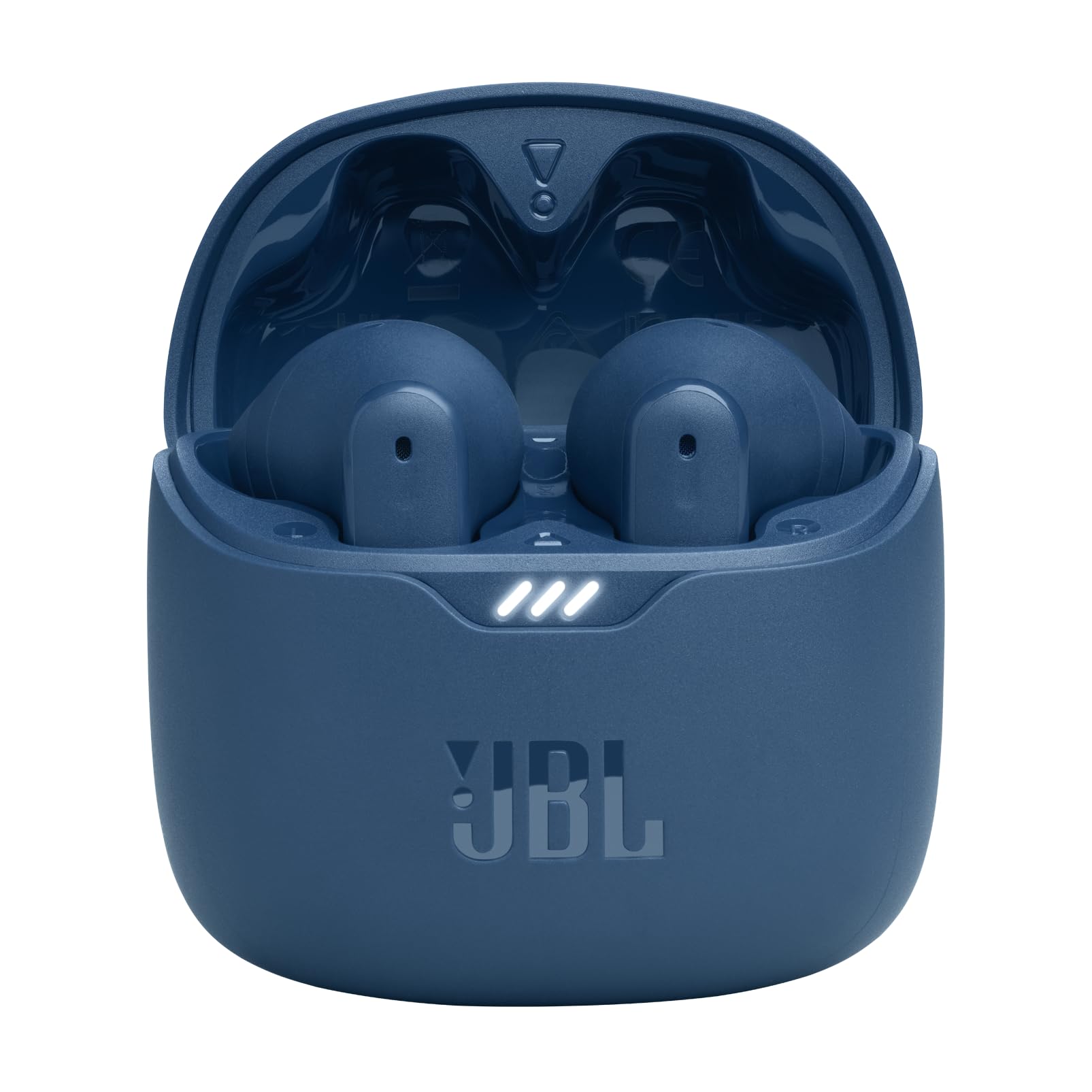 JBL Tune Flex Audífonos Inalámbricos Bluetooth, Drivers 12mm, Reproducción 32 Horas, Resistentes al Agua IPX4 - Azul