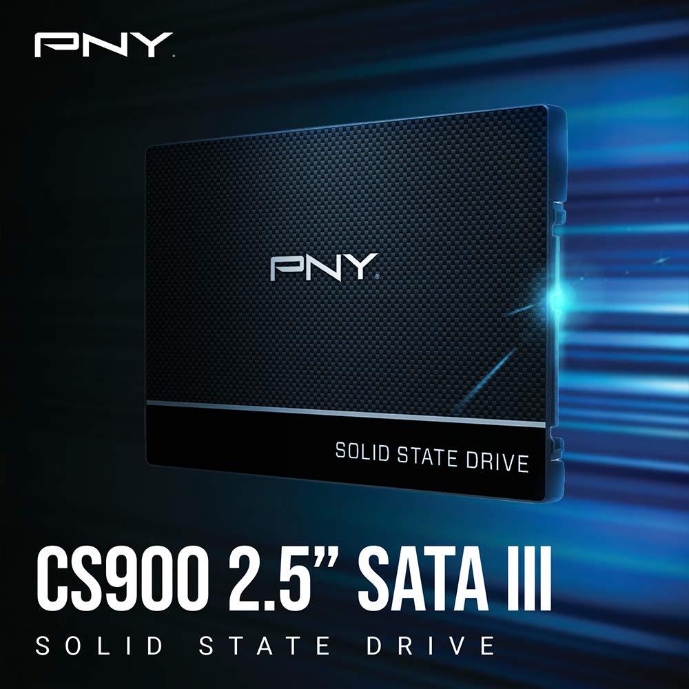 PNY CS900 - Disco duro interno SATA III (SSD) (2,5", SSD7CS900-120-RB), 1 TB