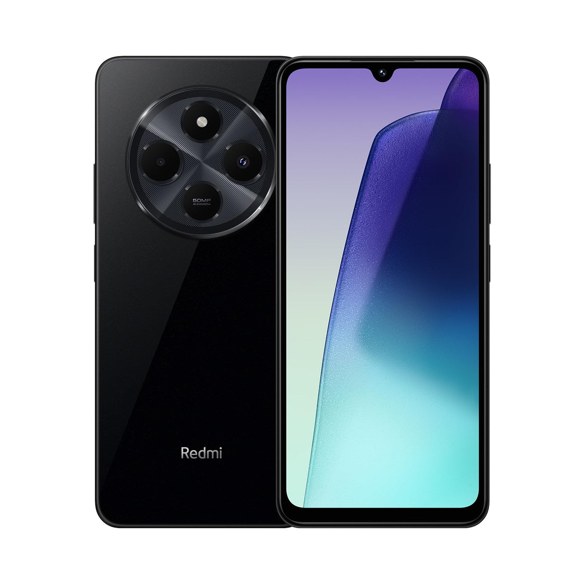 Xiaomi Redmi 14C 4+128GB Smartphone, 6.88 "120HZ LCD HD+pantalla, Mediatek Helio G81 Ultra, 50MP AI cámara dual, 5160Mah, NFC, negro