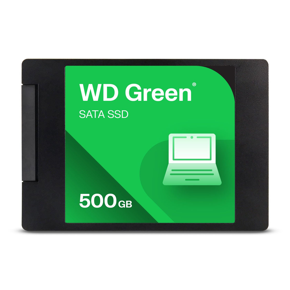 Western Digital WD Green SATA de 500 GB, hasta 545 MB/s, 2.5 Pulgadas/7 mm, garantía de 3Y, Unidad Interna de Estado sólido (SSD) (WDS500G5G0A-00CPT0)