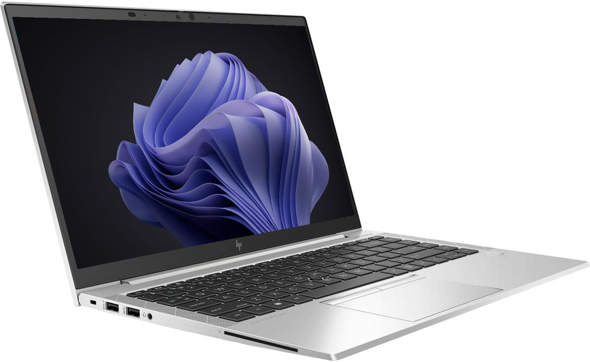 HP EliteBook 845 G8, visualización FHD de 14 pulgadas, AMD Ryzen 5 Pro 5650U, 16 GB DDR4 RAM, 512 GB SSD, cámara web, lector FP, KB retroiluminado, HDMI, Windows 10 Pro-64-Bit (Reacondicionado)