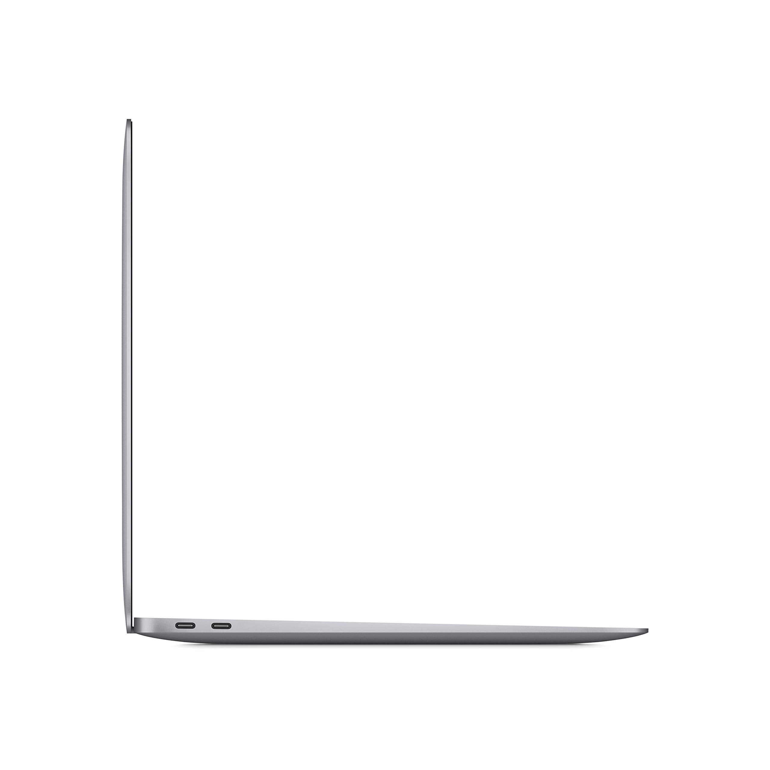 Apple - MacBook Air de finales de 2020 con chip Apple M1 (13.3 pulgadas, 8 GB de RAM, SSD de 256 GB) gris espacial (reacondicionado)