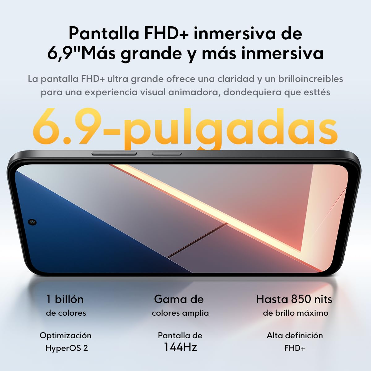 XIAOMI Celular Poco M8s 5G Versión Global, Snapdragon 6S Gen 3, Batería 7000mAh(typ), Pantalla 6.9'' FHD, Cámara 50MP, Carga Rápida 33W (Negro, 256, GB, GB, 8)
