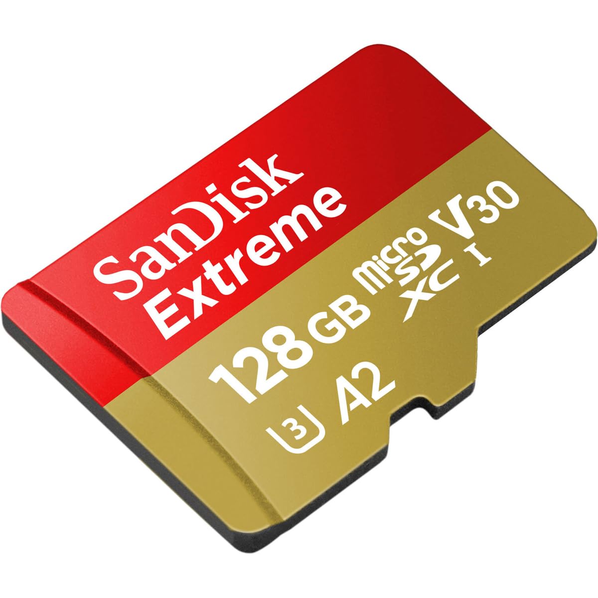 SANDISK - Tarjeta microSD UHS-I Extreme de 128 GB, hasta 245 MB/s de Velocidad de Lectura y 120 MB/s de Velocidad de Escritura, Video 5.3 K, Video 4K UHD, Alto Rendimiento para cámaras de acción