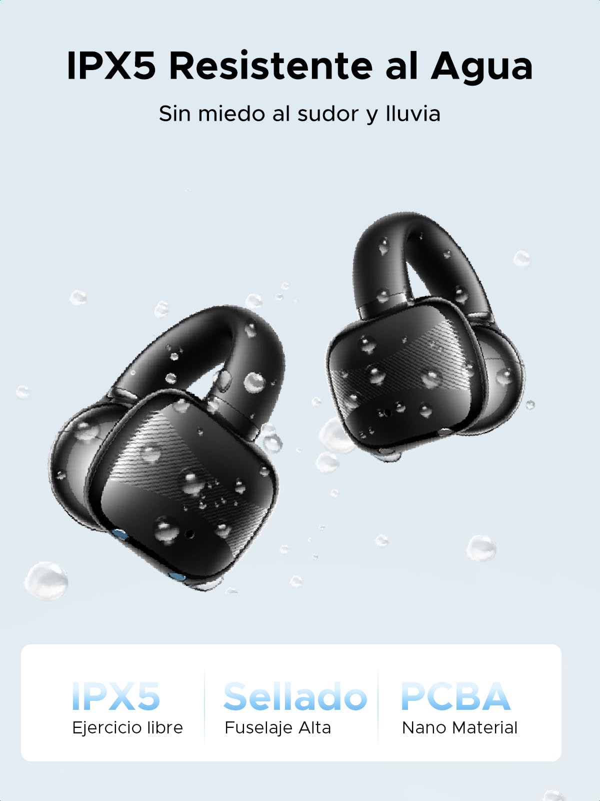 UGREEN Audífonos Inalámbricos Bluetooth 5.4 30 Horas,12mm Diafragma con ENC