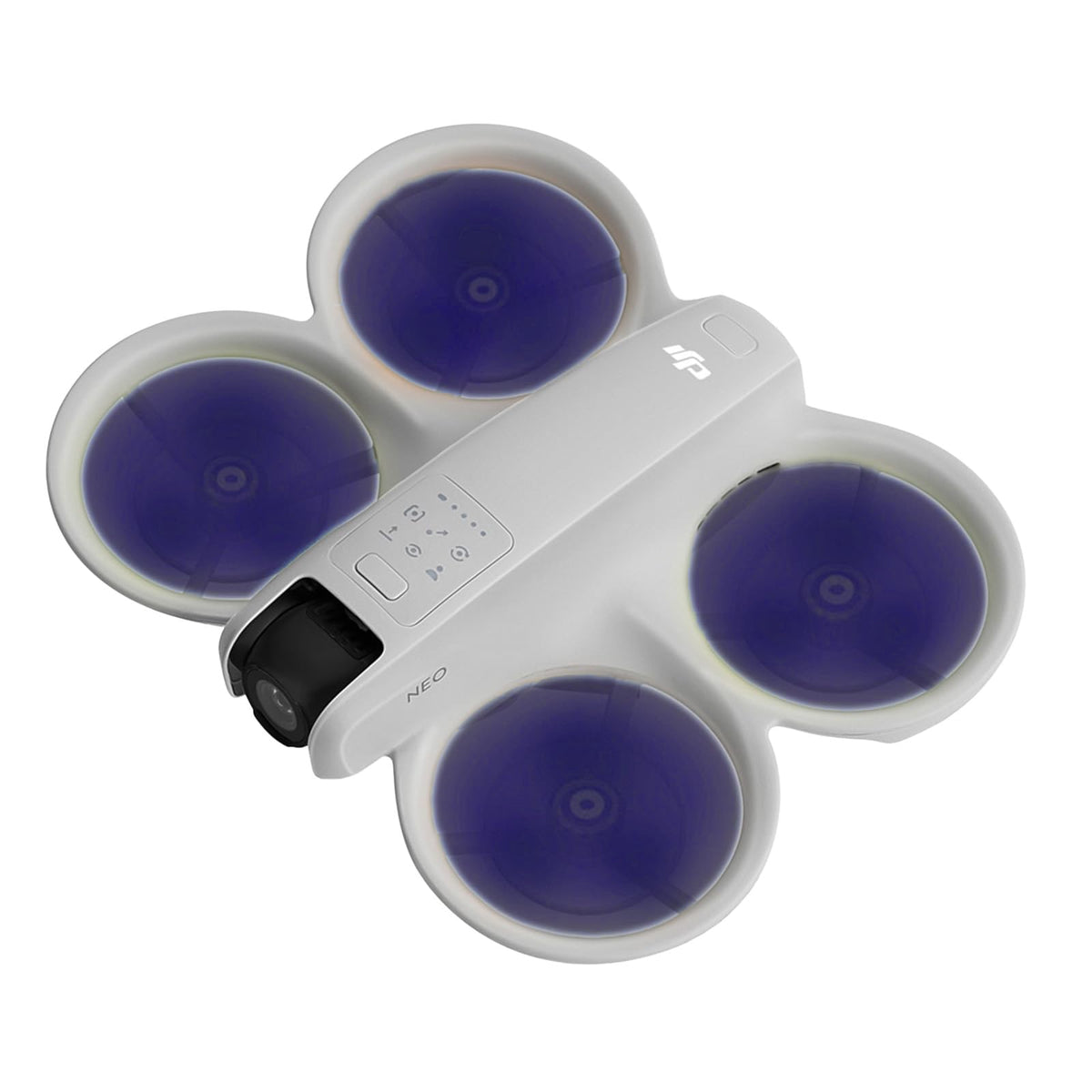 TEHAOUU Drone - Cuchillas coloridas para hélices DJI Neo de bajo ruido, silenciosas, ligeras y duraderas, para accesorios Neo, repuesto rápido, 4 piezas (negro)