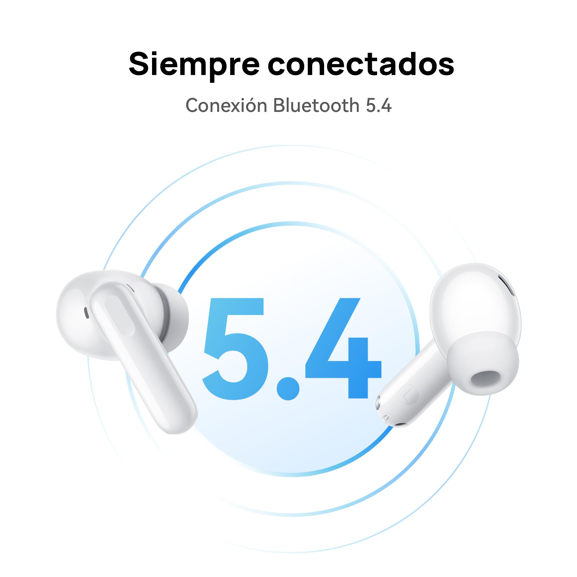 HUAWEI FreeBuds SE 4 ANC, Audífonos Inalámbricos, iOS y Android, Blanco