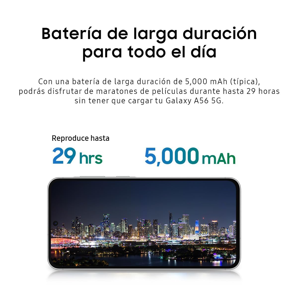 Samsung Celular Galaxy A56 5G Negro 256GB