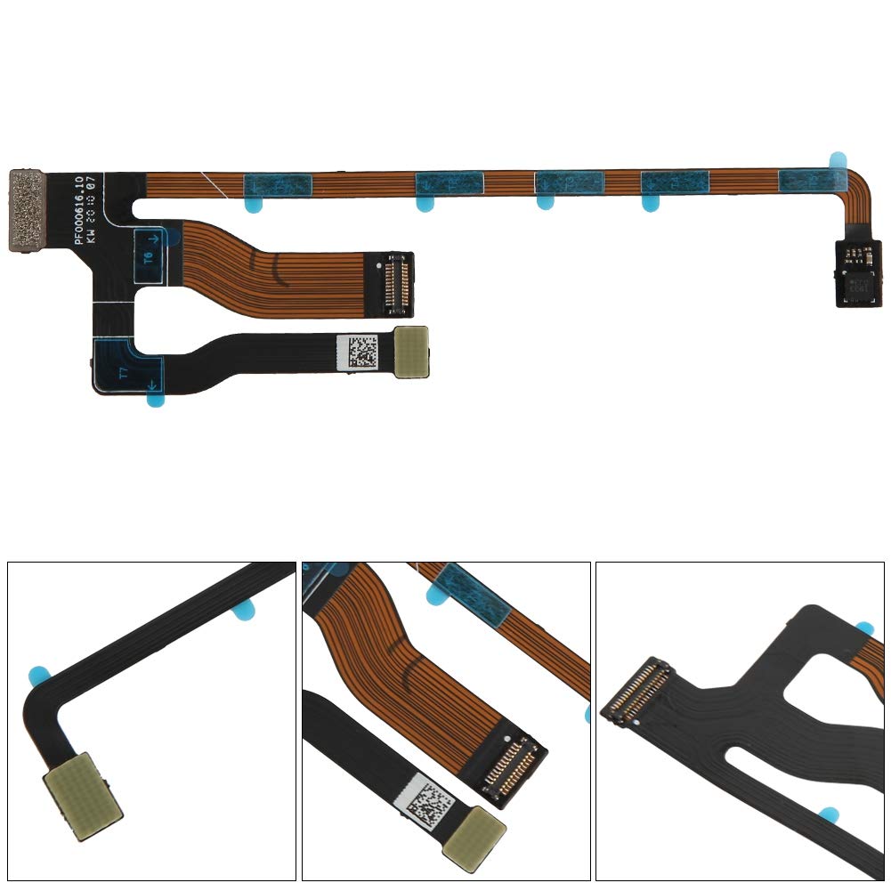 RC Drone Repair Cinta plana Mantenimiento Cable de señal Accesorios de repuesto Repuestos aptos para Mini Drone