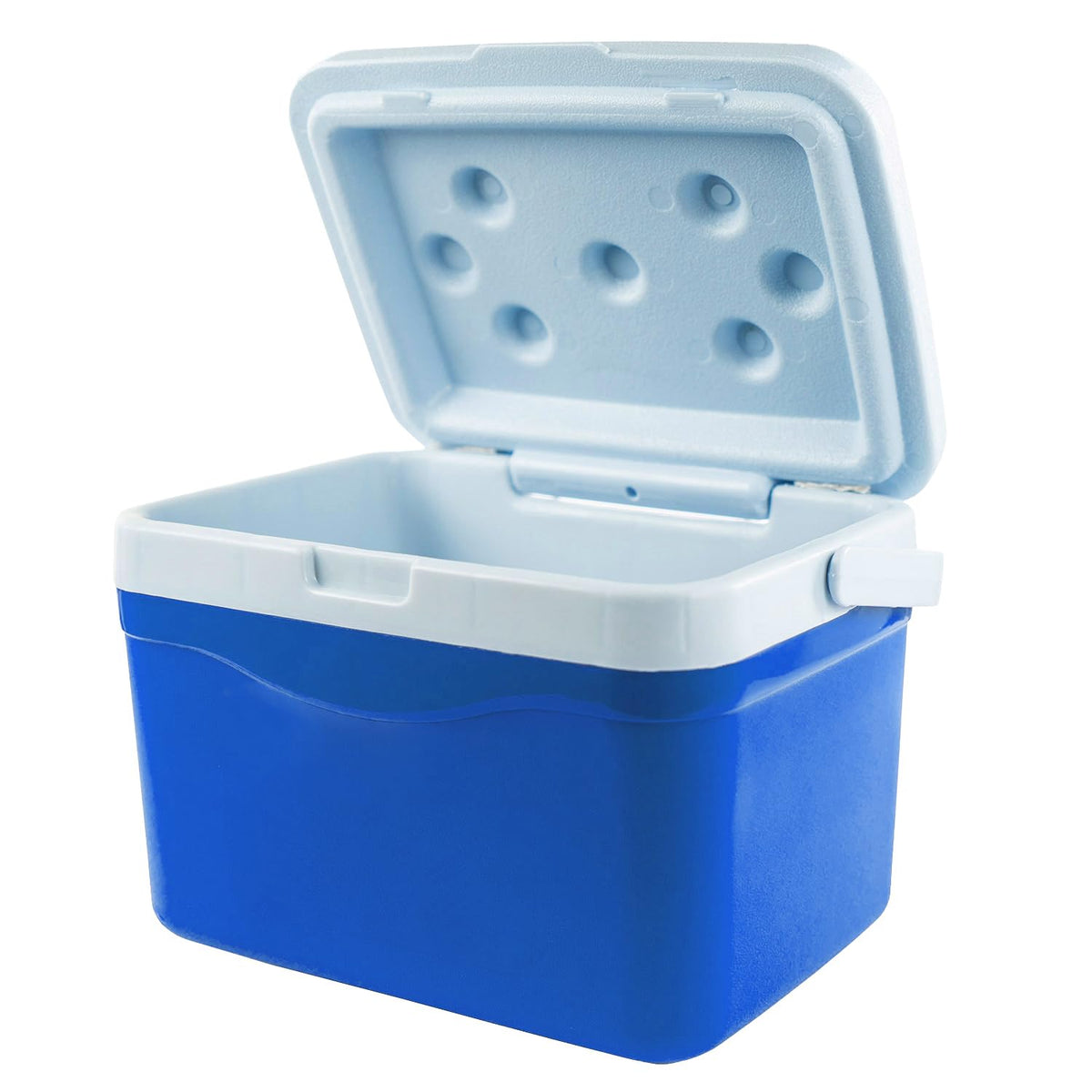 Guateplast - Hielera portátil de 5 litros (5.2 QT) | Capacidad para 6 latas | Cooler | Enfriador Resistente y liviano | Hielo | Color Azul