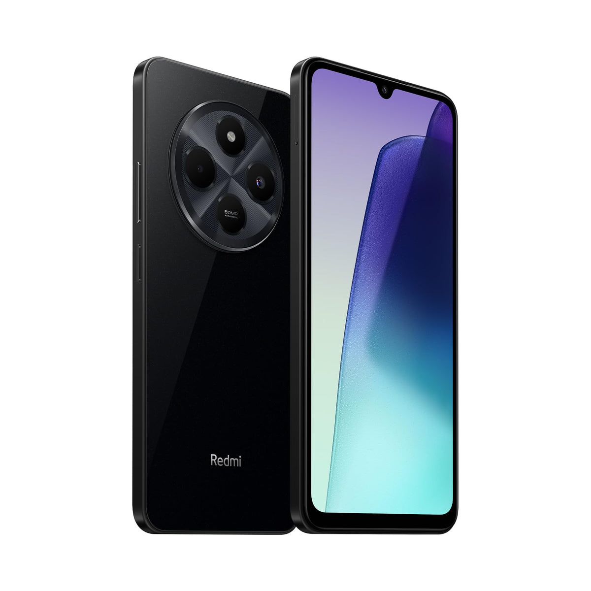 Xiaomi Redmi 14C 4+128GB Smartphone, 6.88 "120HZ LCD HD+pantalla, Mediatek Helio G81 Ultra, 50MP AI cámara dual, 5160Mah, NFC, negro