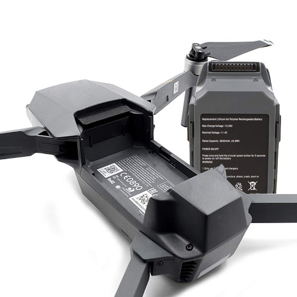 Batería de vuelo inteligente LiPo de 3830 mAh compatible con DJI Mavic Pro, DJI Mavic Pro Platinum, DJI Mavic Pro Alpine White Drone (no compatible con Mavic 2)