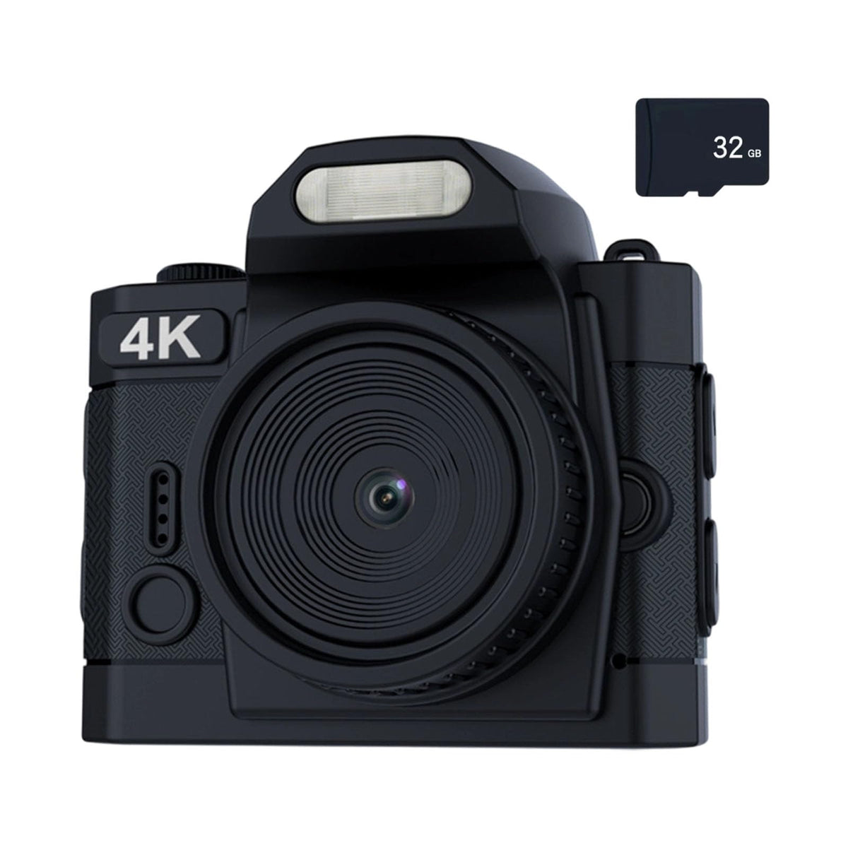 Cámara compatible con viajes 4K vídeo 64 megapíxeles fotos con operación con una sola mano escenario de disparo dinámico cámara de viaje portátil