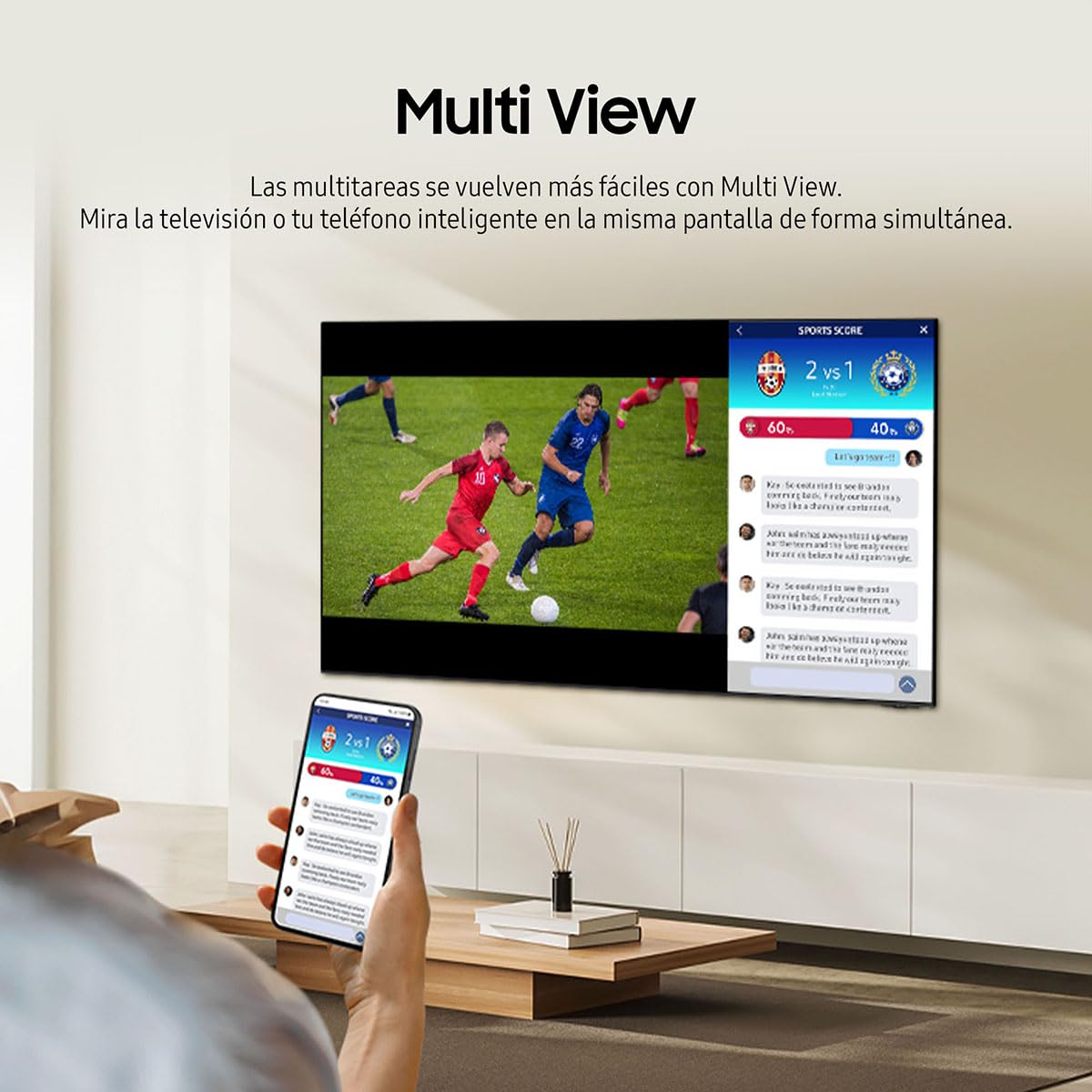 SAMSUNG Pantalla QLED 4K de 55 Pulgadas (QN55Q65DAFXZX)