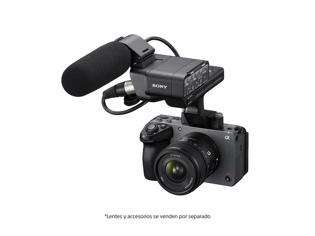 Sony Alpha Cámara Cinema Line APS-C FX30 (Versión Oficial con Garantía Local)