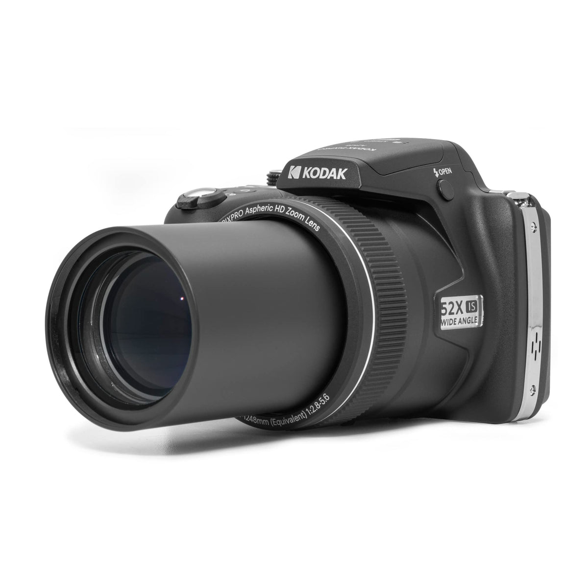 Kodak PIXPRO Astro Zoom AZ528-BK Cámara digital de 16 MP con zoom óptico de 52x lente gran angular de 24 mm de 6 fps de disparo de ráfagas de 1080P Full HD Video Wi-Fi conectividad y una visualización