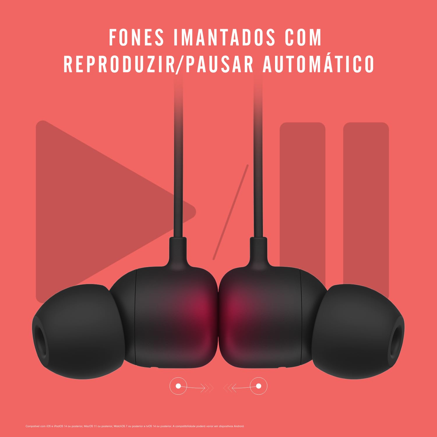 Beats Flex - Audífonos in-Ear inalámbricos, Chip W1 para audífonos diseñado por Apple, tecnología Bluetooth, 12 Horas de Audio: Beats Azabache