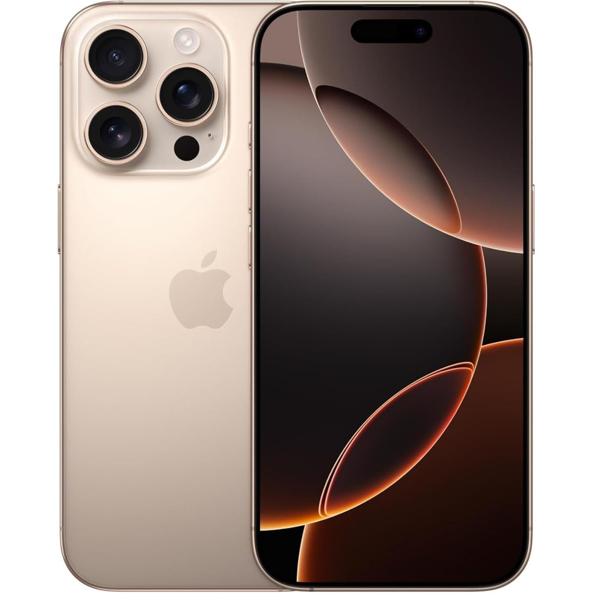 Apple iPhone 16 Pro, 128GB, Titanio del Desierto (Reacondicionado)