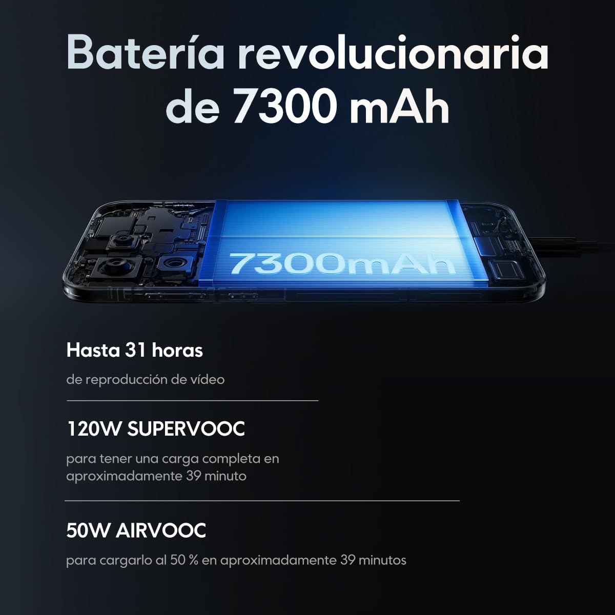 OnePlus 15 5G Gaming Phone 512gb ROM 16gb Ram Dual Sim Snapdragon 8 Elite Gen 5 Carga Inalámbrica 50w Pantalla 6.78 Amoled 1.5K 165hz 7300mah NFC Triple cámara 50mp OIS IP68/IP69 eSIM Global Negro