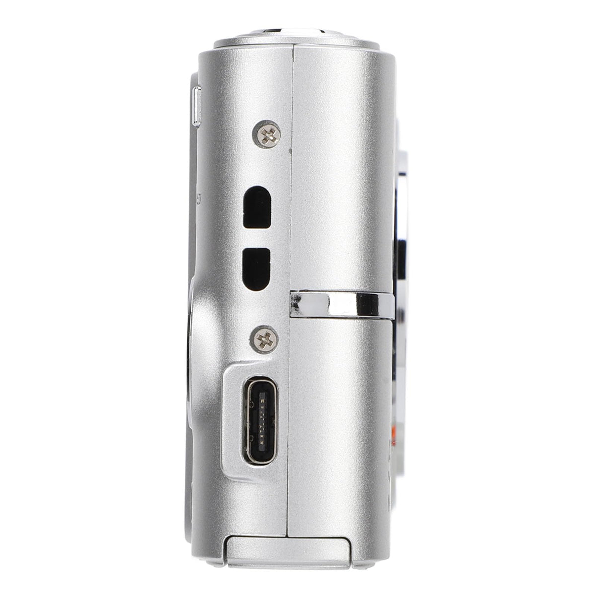 ASHATA Cámara Digital, Cámara de Vlogging FHD 1080P con Enfoque Automático, Cámara Digital con Zoom Digital de 50MP 16X, Cámara Compacta Portátil AF Pantalla de 2,4 Pulgadas para (Silver)