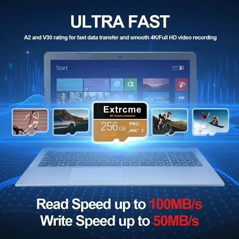 Tarjeta Micro SD, 2TB (2000 GB), Pro, Alta Velocidad de Transferencia, Compatible con Dispositivos Móviles