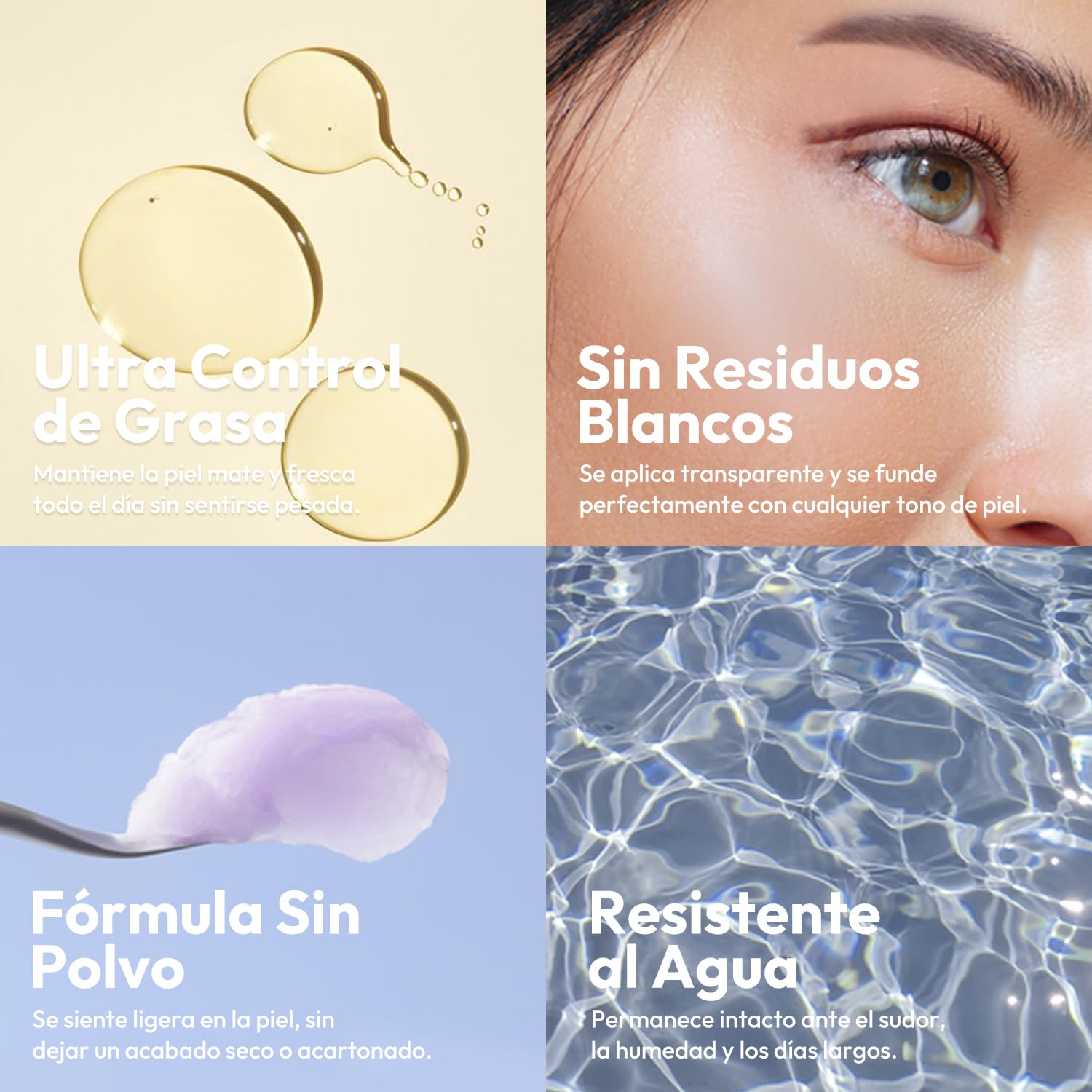 Chillab Polvo Compacto Mate de Lavanda, Defensor Anti-Brillo y Difuminador de Poros | Polvo Fijador 10g, Control de Grasa, Acabado Mate Sin Residuo Blanco, Testado Dermatológicamente, Vegano y Cruelty-Free