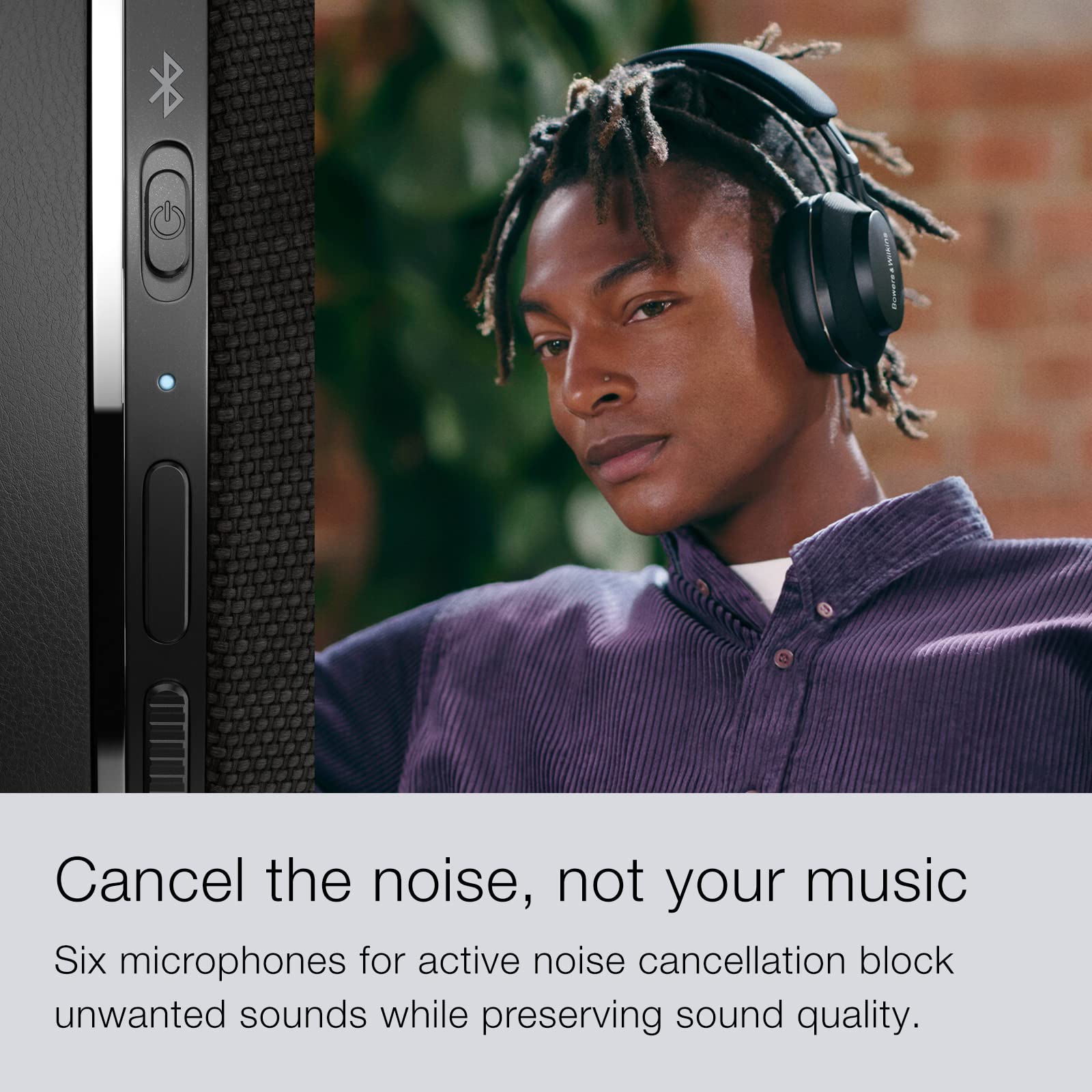 Bowers & Wilkins Px7 S2 Auriculares - Negro, FP42927