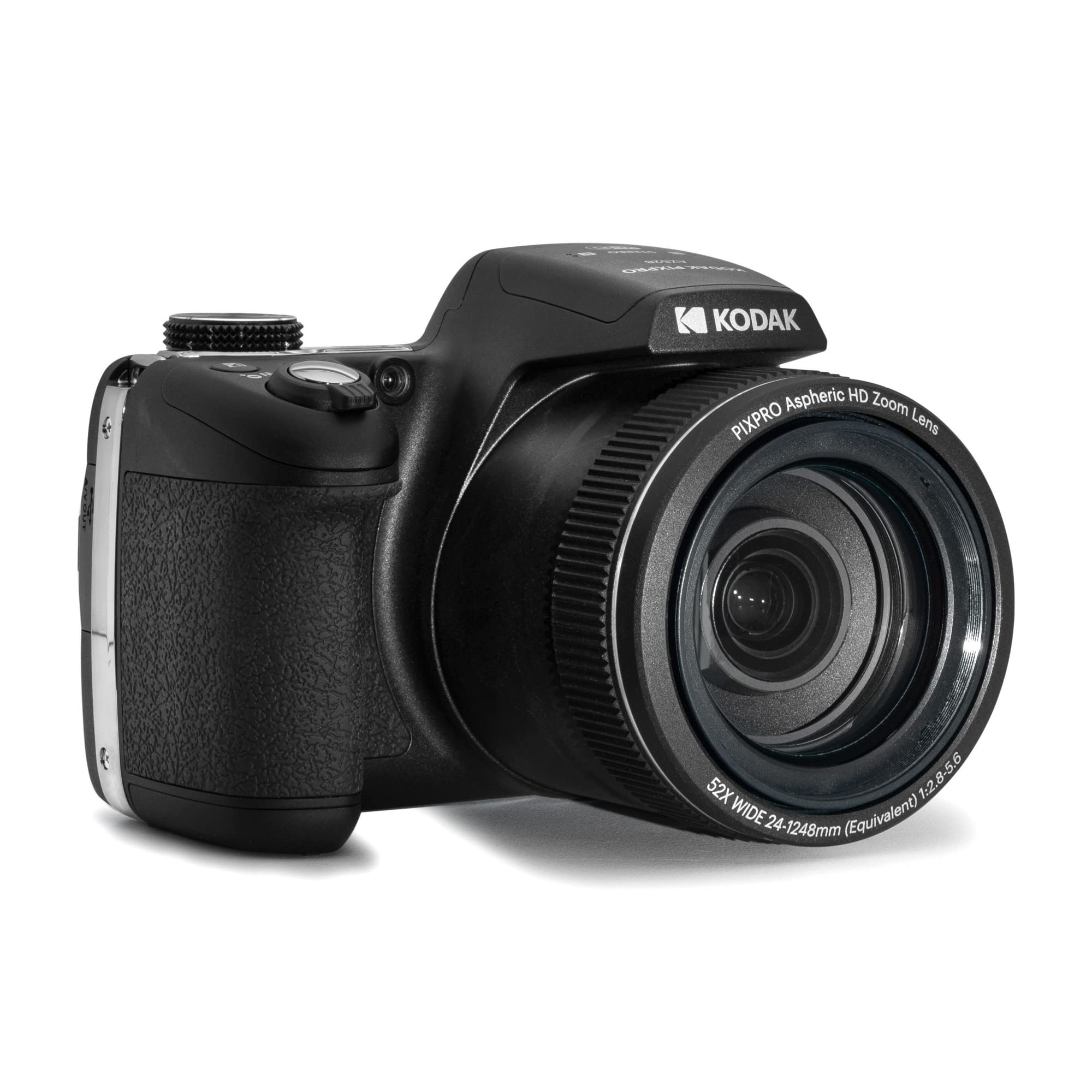 Kodak PIXPRO Astro Zoom AZ528-BK Cámara digital de 16 MP con zoom óptico de 52x lente gran angular de 24 mm de 6 fps de disparo de ráfagas de 1080P Full HD Video Wi-Fi conectividad y una visualización