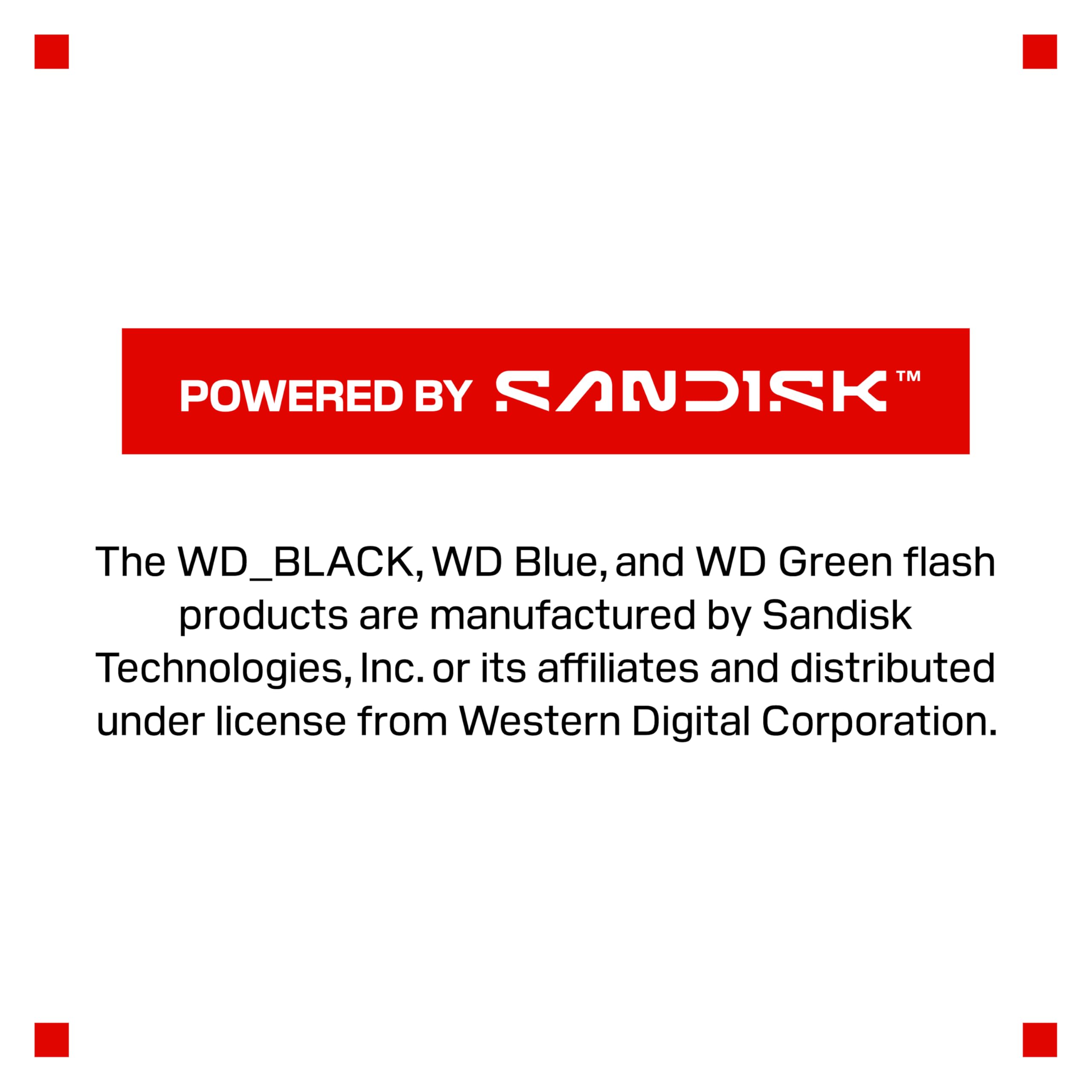 WD_Black SN850X NVMe SSD de 2 TB (Memoria para Juegos, tecnología PCIe Gen4, Lectura de 7300 MB/s, Escritura 6600 MB/s), Color Negro