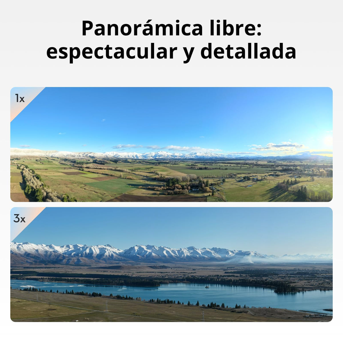 Pack DJI Air 3S Vuela Más (control remoto con pantalla RC 2), dron gran angular con CMOS 1" y telecámara media, 4K/60 fps, detección de obstáculos omnidireccional y 3 baterías para volar más