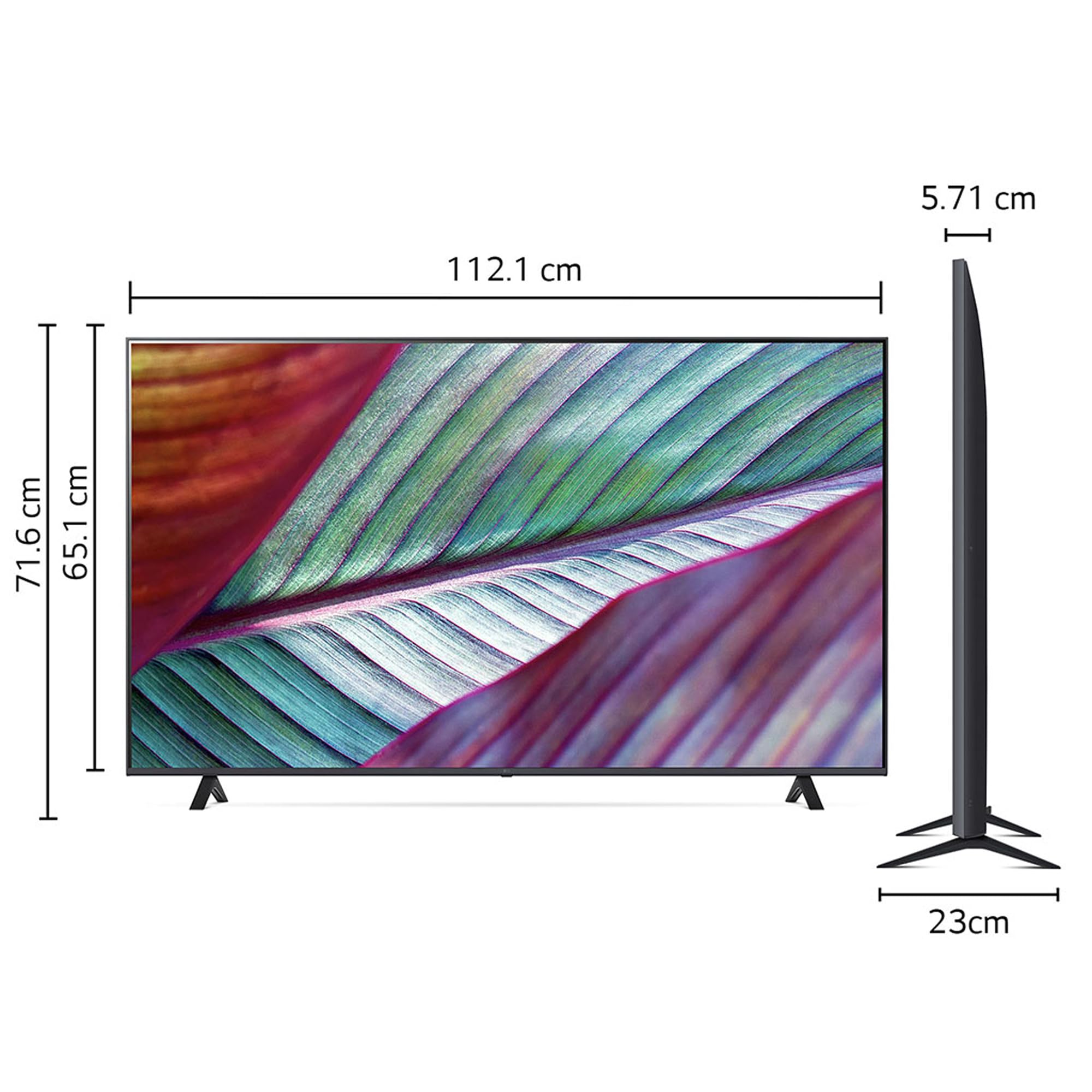 LG Pantalla UHD AI ThinQ 50 Pulgadas 4K Smart TV 50UR7800PSB