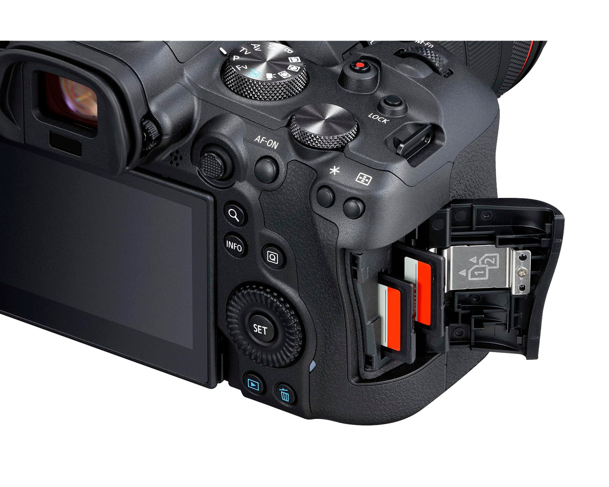 Canon Cámara EOS R6 + Lente RF24-105mm F4 L IS USM de Full-Frame/vídeo 4K