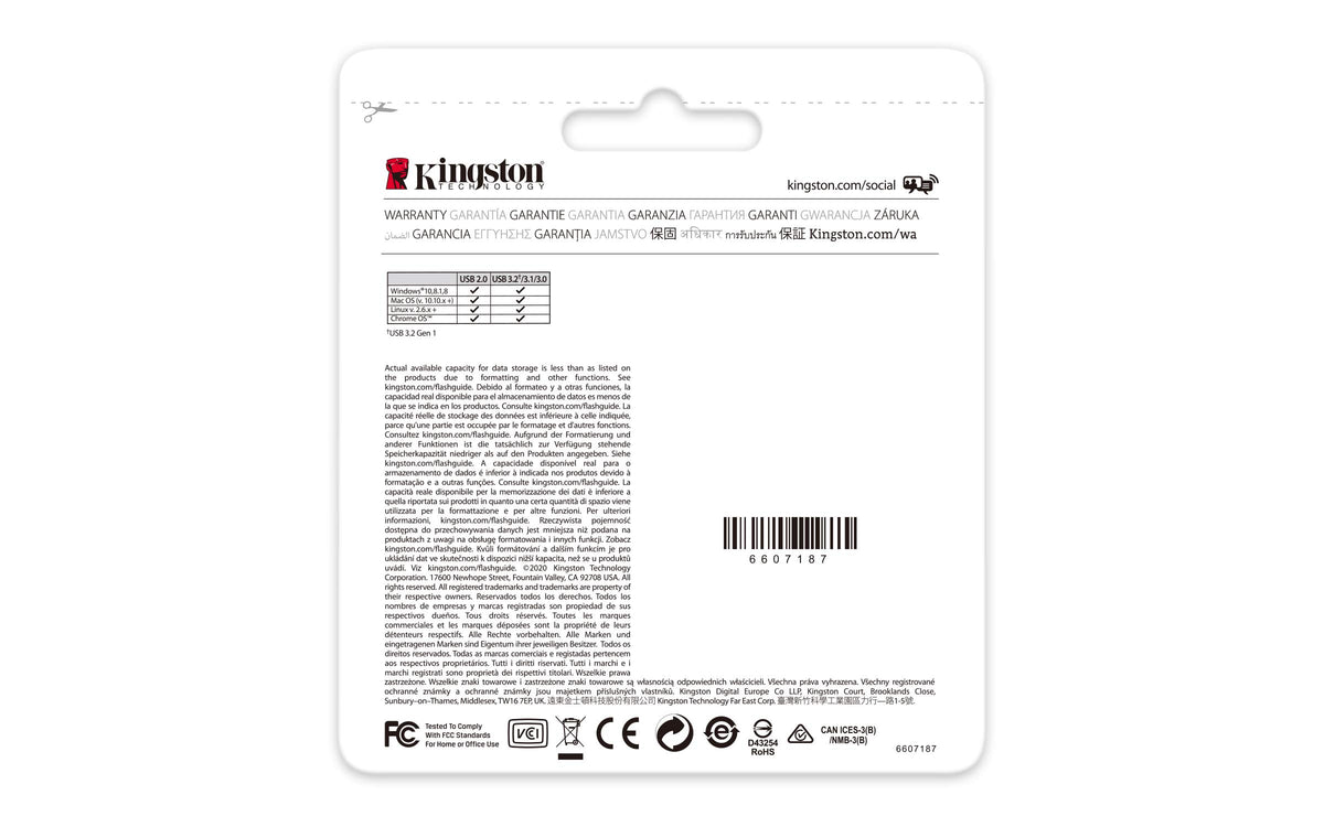 Kingston USB Data Traveler Exodia M, Capacidad: 128GB, USB 3.2 Gen 1 (DTXM/128GB)