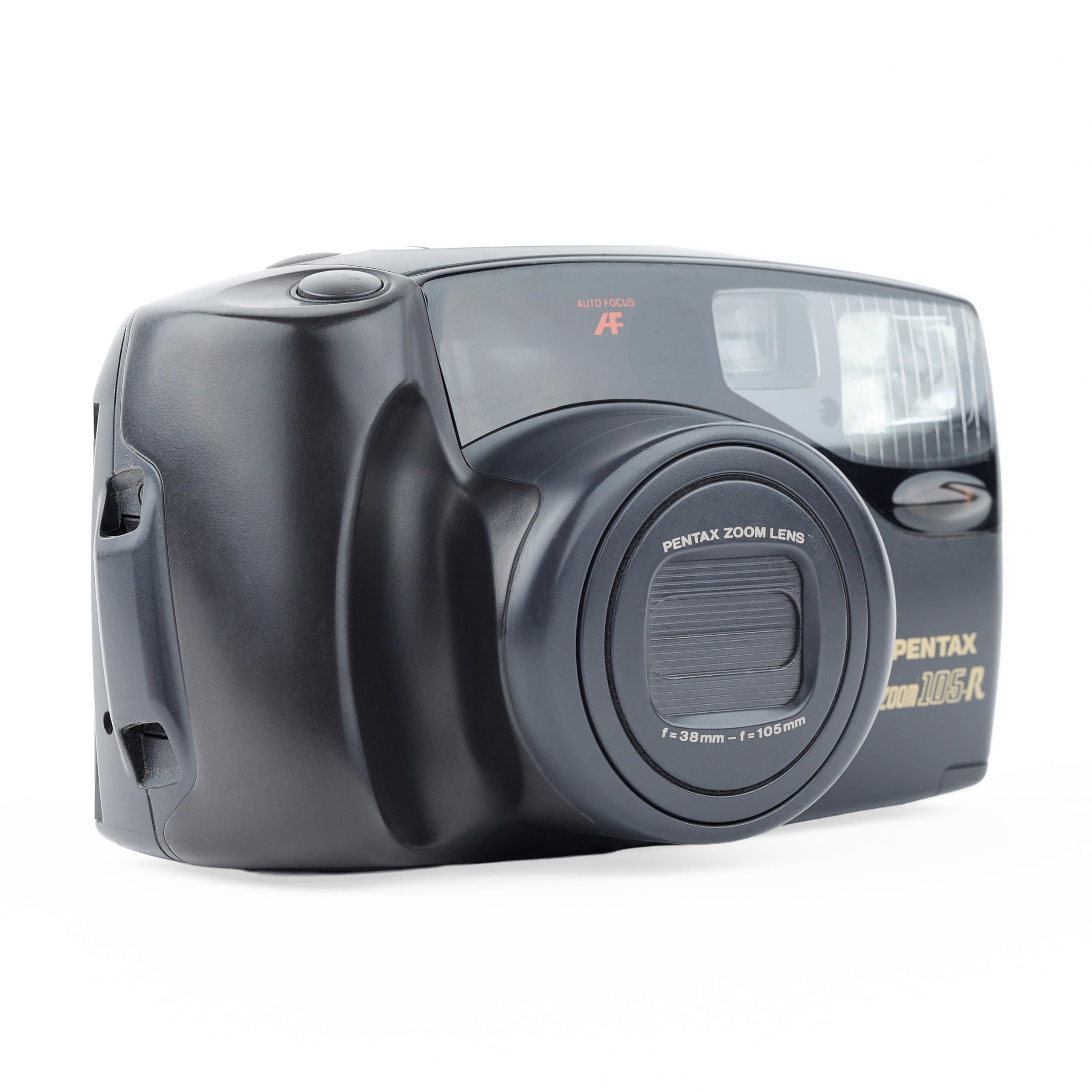 Pentax Zoom 105 R/Super 35mm P&S Film Camera W/ Zoom Lens 38-105mm, Built-in Flash And Auto Focus (Reacondicionado)