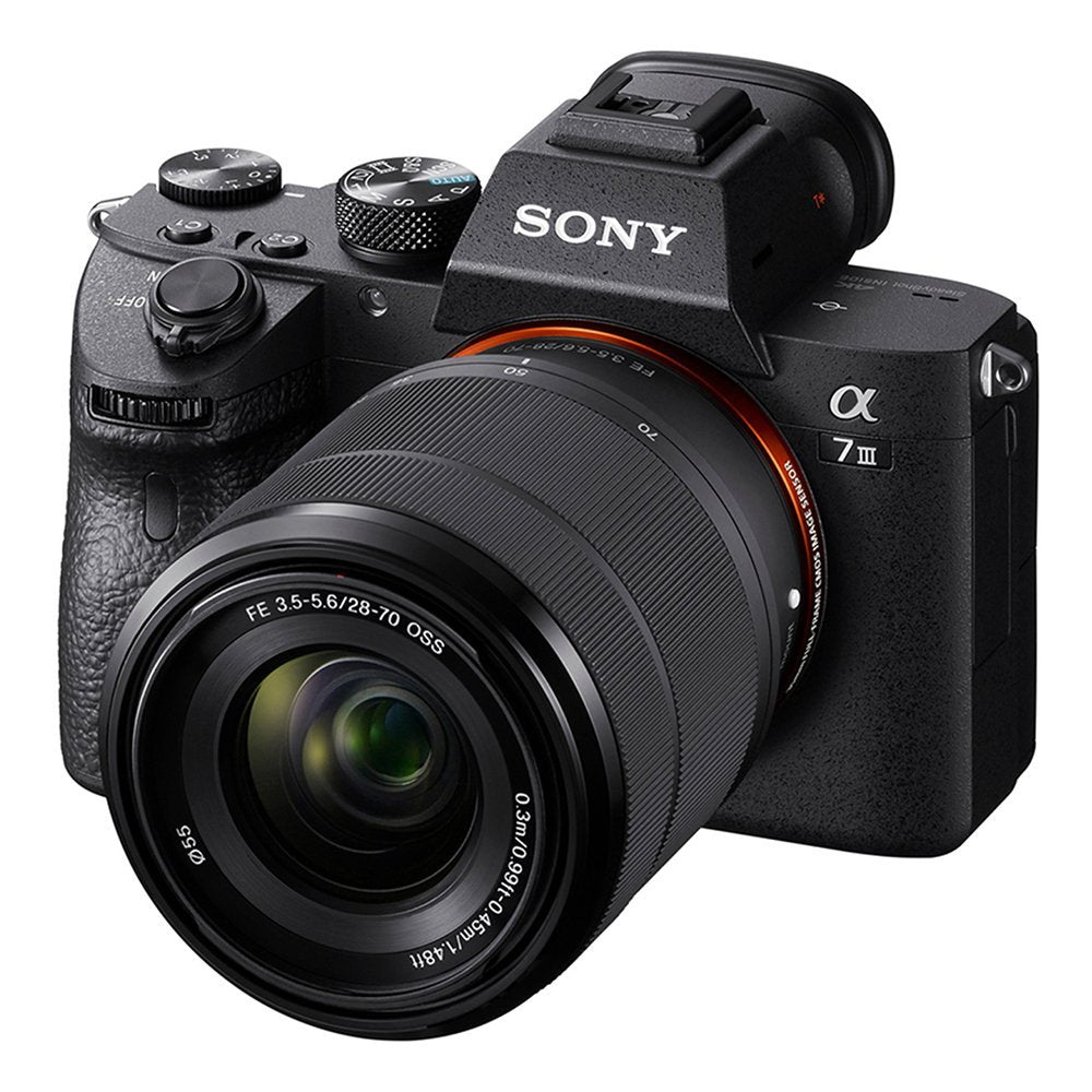 Sony ILCE-7M3K Cámara Alpha con Sensor de Imagen Full-Frame 35 mm + Lente de Zoom 28-70 mm
