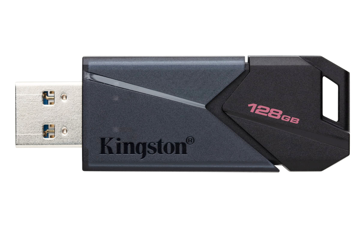 Kingston USB DataTraveler Exodia Onyx Capacidad: 128GB USB-A 3.2 Gen 1 (DTXON/128GB)