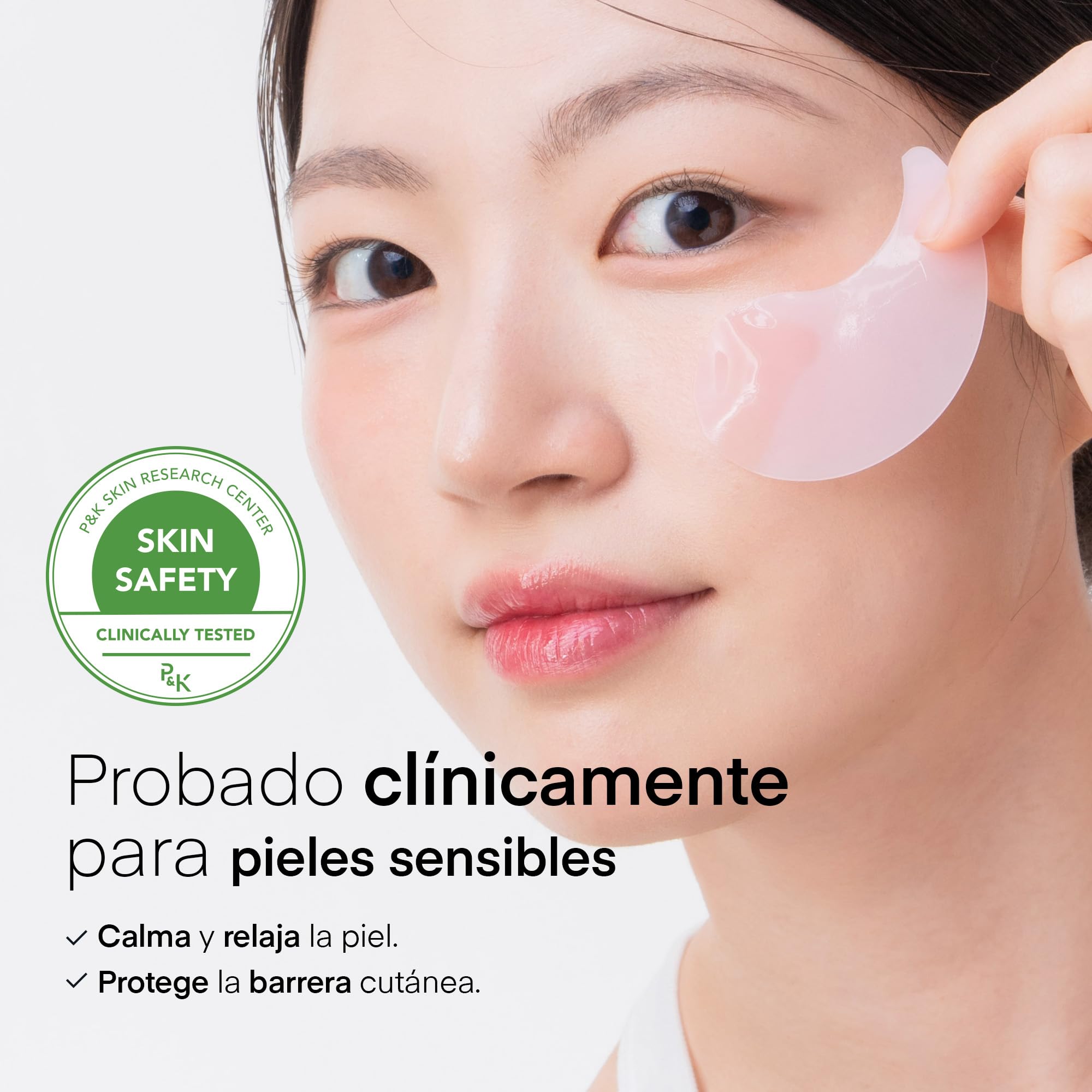 Terez & Honor Parche Coreano de Hidrogel con Péptidos y Colágeno - 60 Mascarillas Reafirmantes, Iluminadoras e Hidratantes para Ojos - Ojeras, Bolsas, Arrugas y Líneas Finas - Under Eye Patches