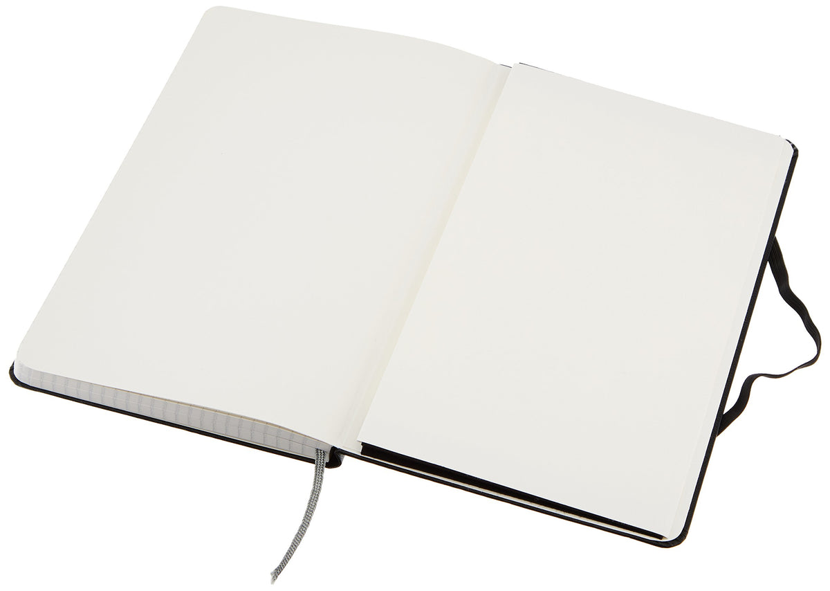 Amazon Basics - Cuaderno clásico cuadriculado, 240 páginas, tapa dura, 5 x 8.25 pulgadas, páginas con rayas gráficas