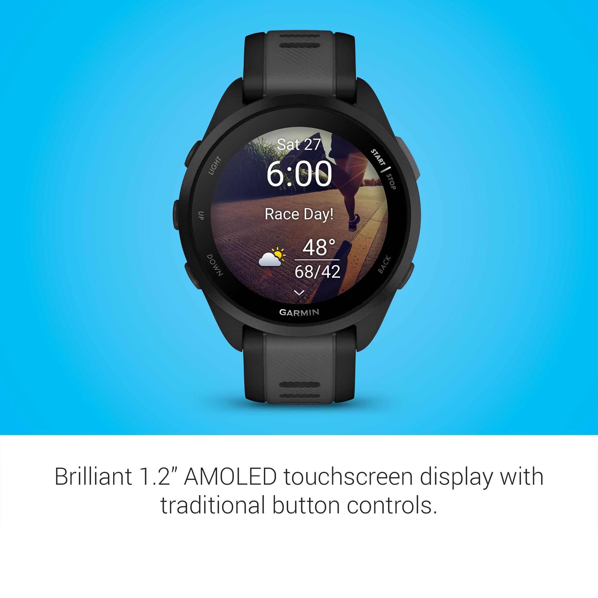 Garmin Forerunner 165 Black/Slate Grey