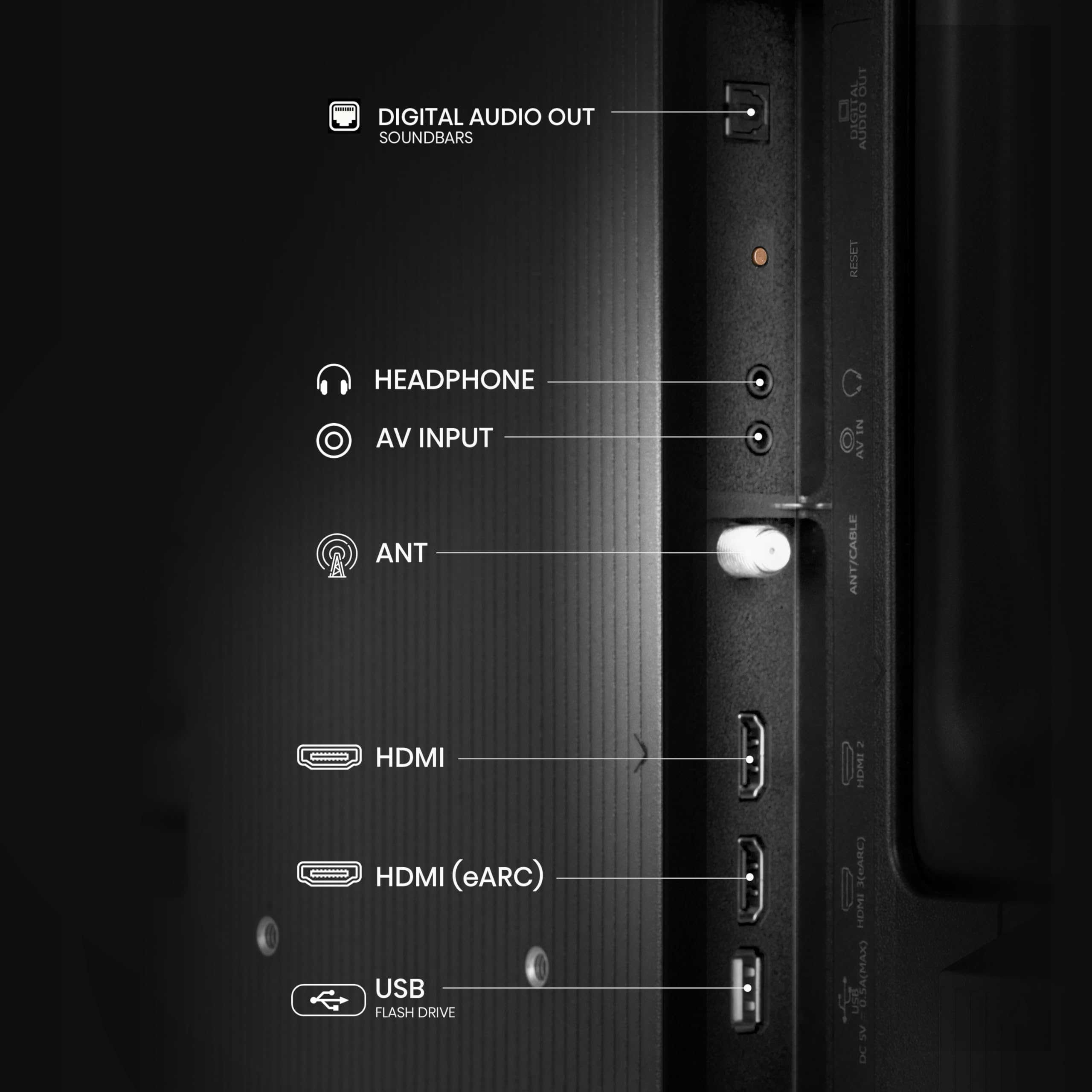 Hisense Television A4N(último Modelo) Pantalla 32 Pulgadas, Smart Vidaa TV HD,Modo de Juego,Dolby Audio,Comparte en tu TV,Noise Reduction