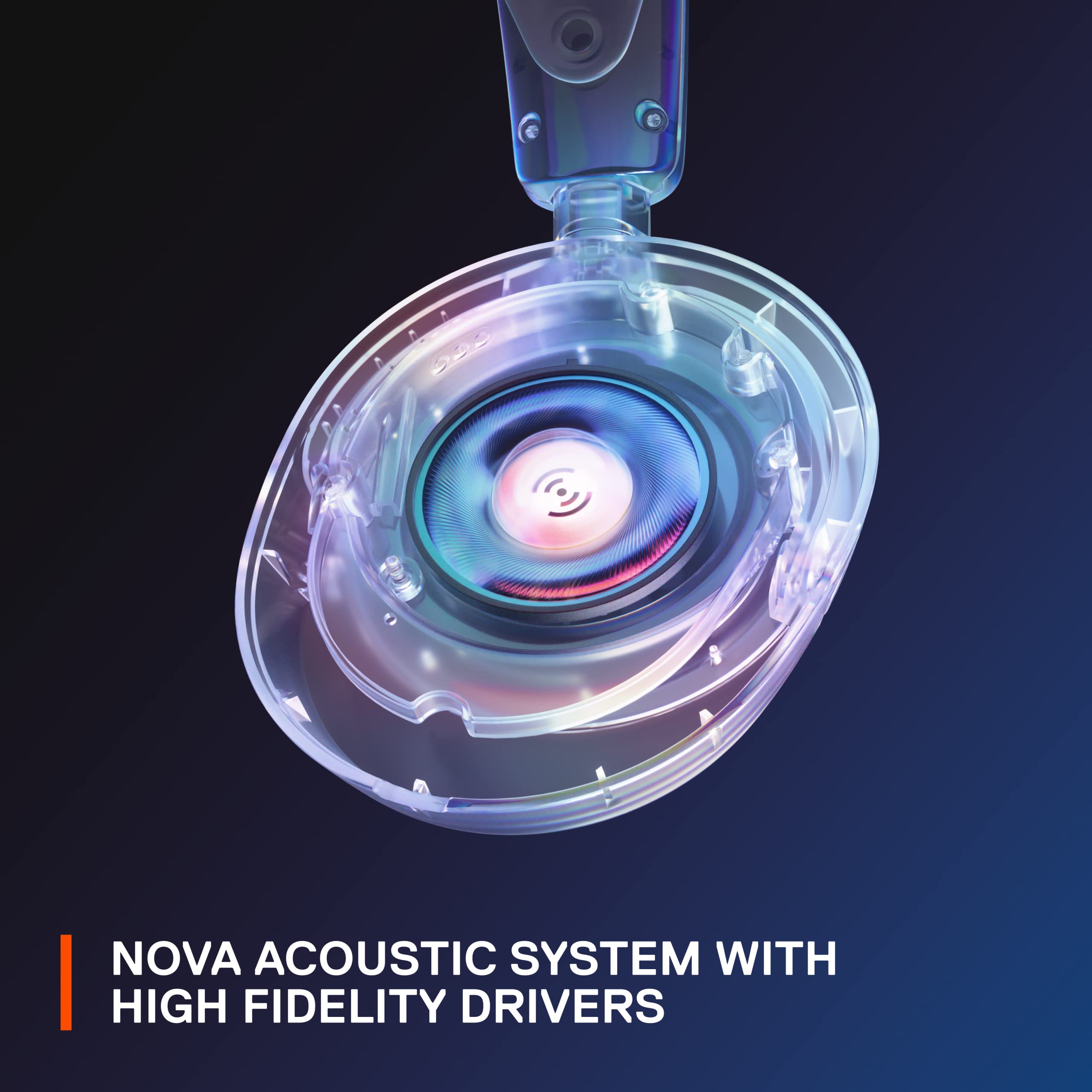 SteelSeries Auriculares para Juegos Arctis Nova 1 — Controladores de Alta Fidelidad — Audio Espacial de 360° — Micrófono con Cancelación de Ruido — PC, PS5/PS4, Switch, Xbox - Negro