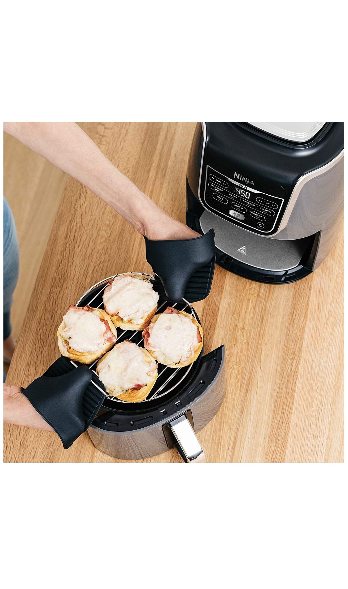 Ninja AF161 Max XL Air Fryer, 5.5 qt, grey