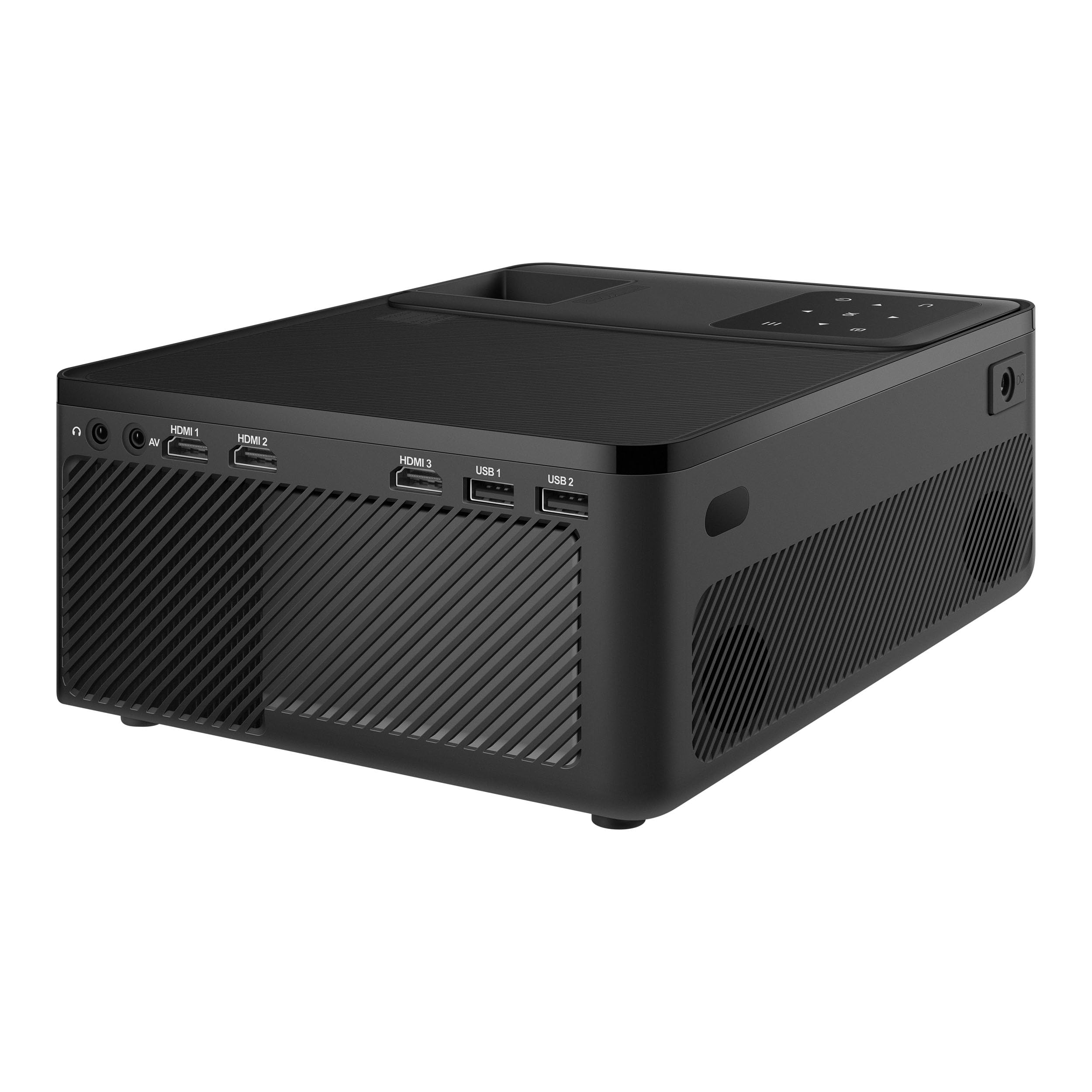 STEREN Proyector Multimedia Full HD de 600 ANSI LM con función Espejo | Bluetooth, Función Espejo, Cine en Casa, Pantalla Grande PRO-550