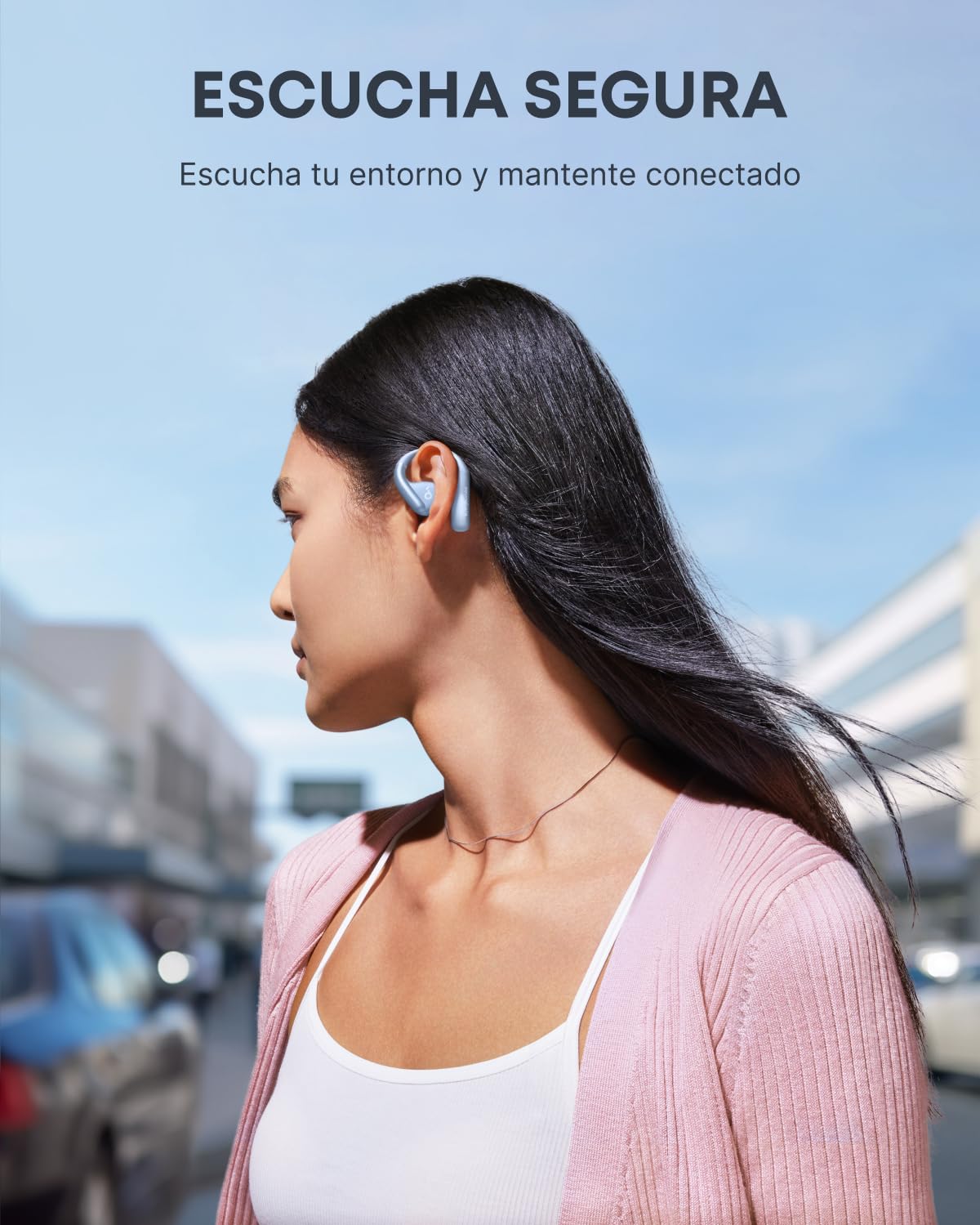 Soundcore by Anker AeroFit Audífonos de Oído Abierto
