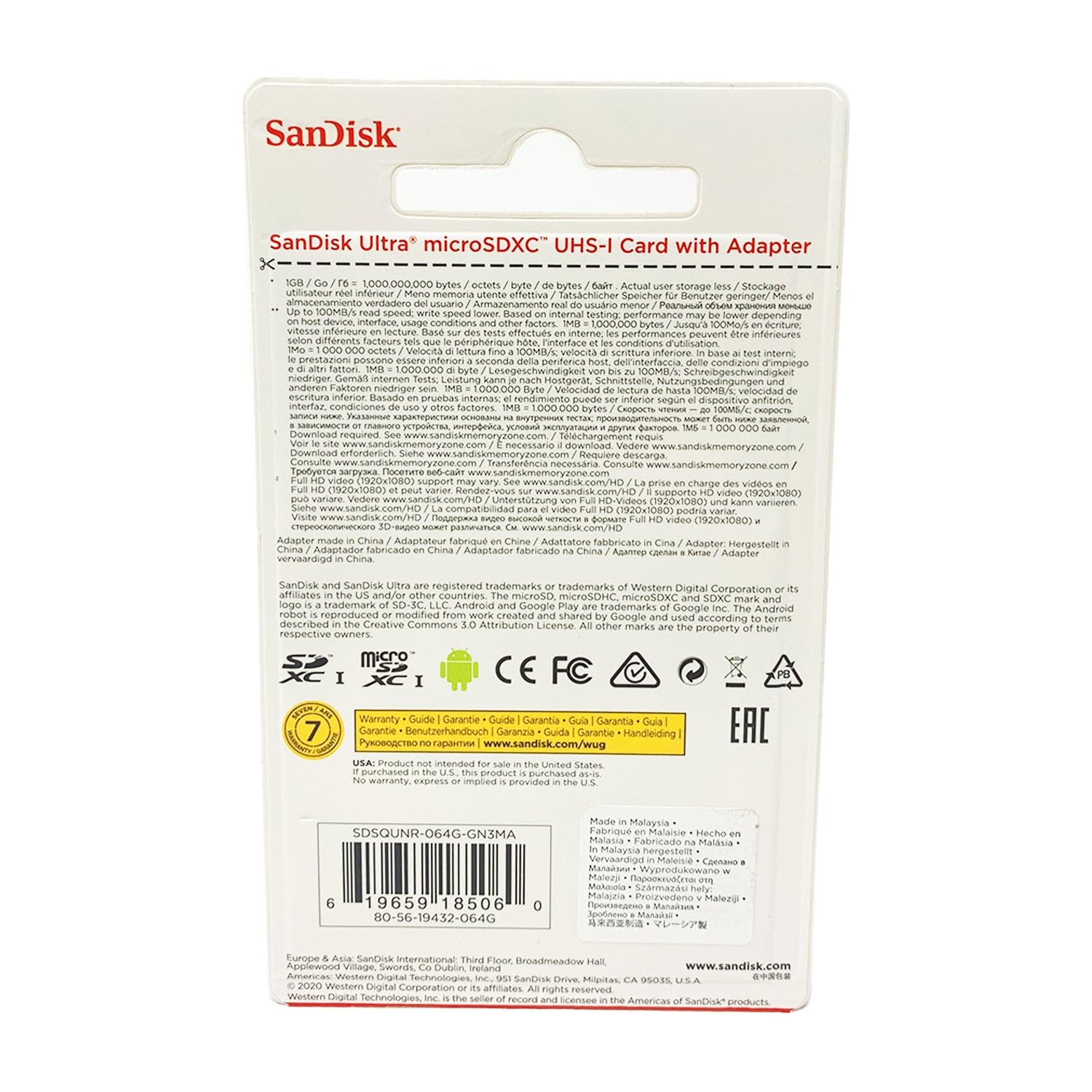 Professional Ultra SanDisk 32GB MicroSDHC Card for GoPro HD Surf Hero HD Camera is custom formatted for high speed...
