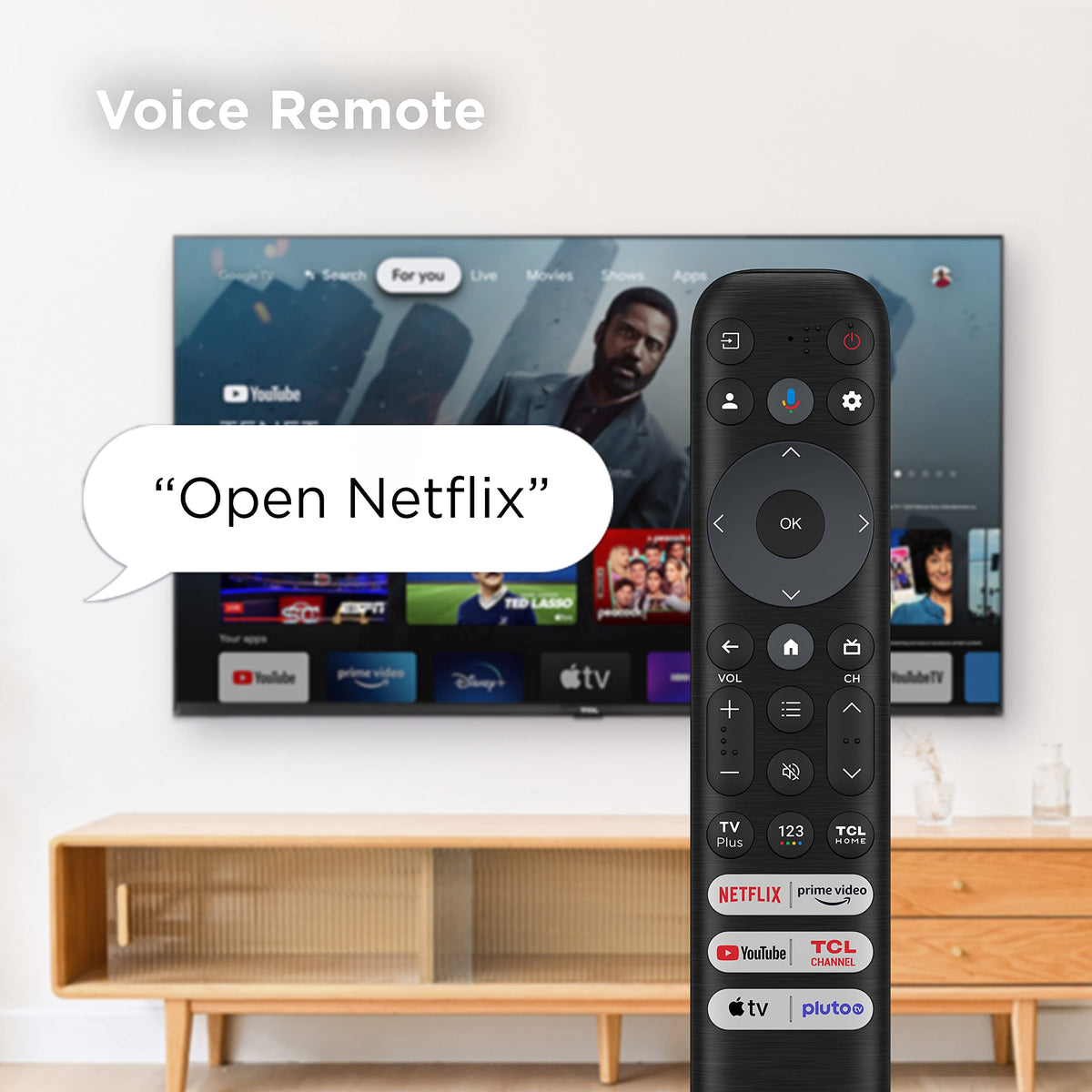 TCL Smart TV LED de 32 Pulgadas Clase S3 1080p con Google TV (32S350G, Modelo 2023), Google Assistant Integrado con Control Remoto por Voz, Compatible con Alexa, Streaming FHD Televisión, Color Negro