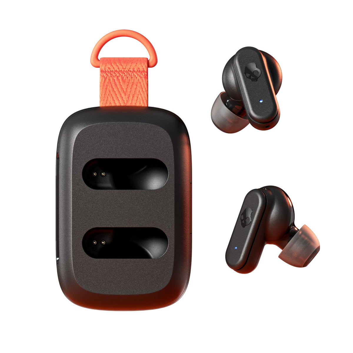 Skullcandy Dime 3 Auriculares In-Ear Inalámbricos, 20 h de Autonomía, Micrófono, Compatibles con iPhone Android y Dispositivos Bluetooth, Negro