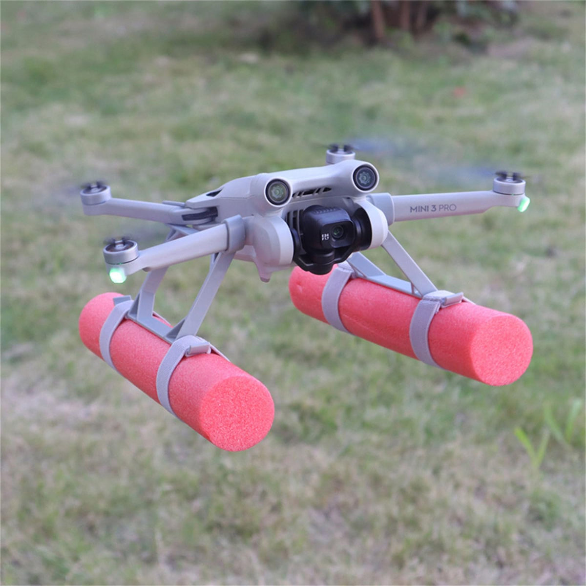 FlySimple - Equipo de aterrizaje flotante para DJI Mini 4 Pro Kit de entrenamiento de agua para drones Soporte de barra de flotabilidad compatible con DJI Mini 3/3 Pro Accesorios