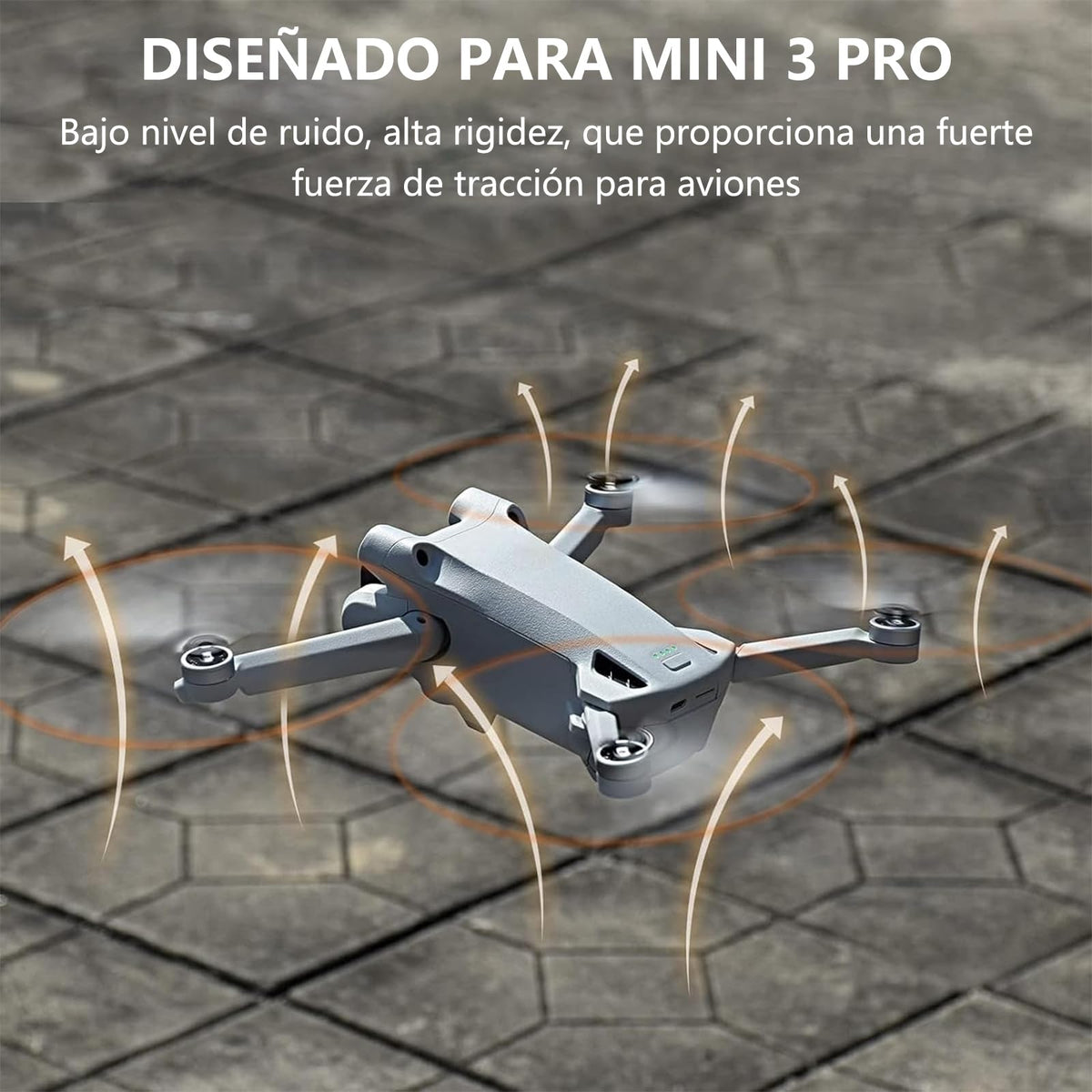 UYBNBVD 16 Hélices DJI Mini 3 Pro/Mini 4 Pro - Accesorios de Repuesto de Bajo Ruido y Liberación Rápida